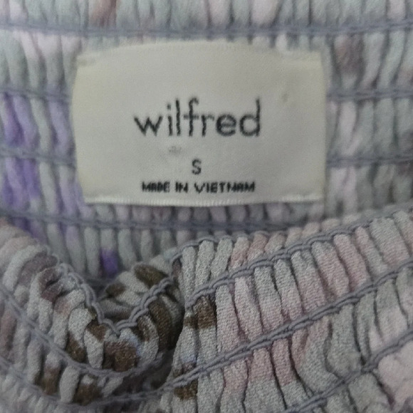 Wilfred Purple Tube Top With Spaghetti Straps Size S - Picture 2 of 3